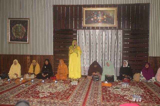 TP-PKK Dan Organisasi Wanita Inhil Gelar Pengajian Rutin Bulanan