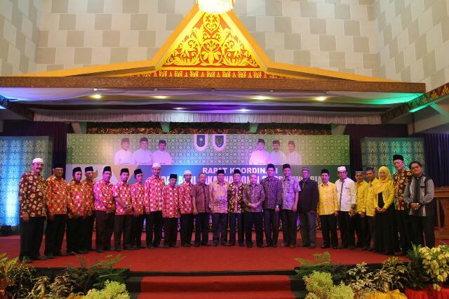 Asisten Ekonomi Dan Pembangunan Hadiri Rakor BAZNAS