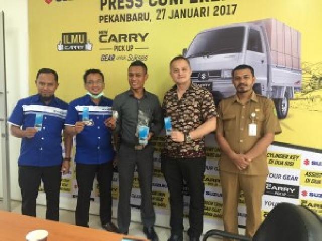 Kenalkan Ketua Baru, Karimun Club Indonesia Pekanbaru Sambangi SBT Suzuki Riau