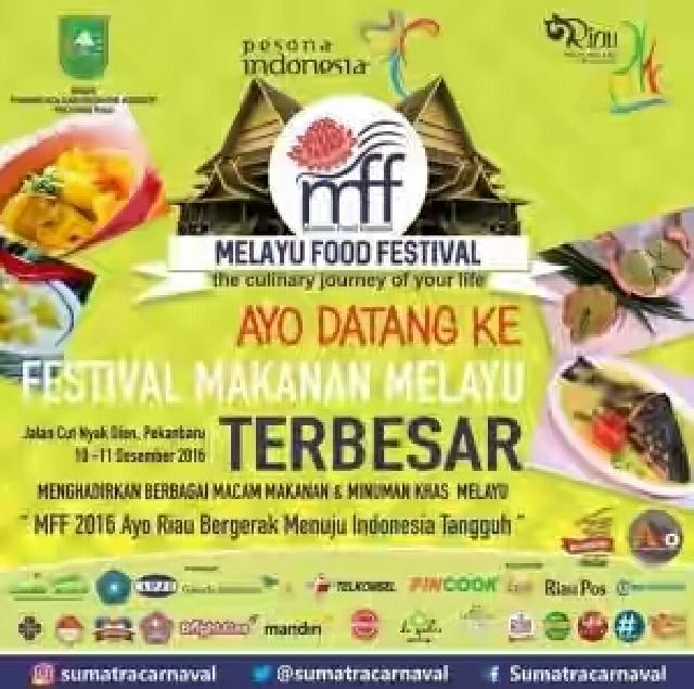 Ayo Datang ke Festival Makanan Melayu Terbesar di Pekanbaru