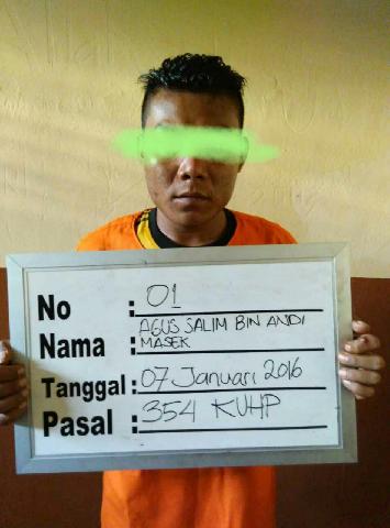Polsek Kateman Amankan Tersangka Pembunuhan