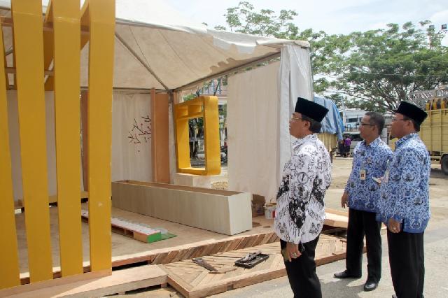 Bupati Inhil HM Wardan Tinjau Persiapan TTG ke 3 Provinsi Riau