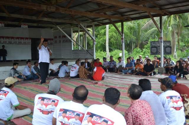 Jelang Pilkada, Cabup dan Cawabup di Rohil Tebar Janji Politik