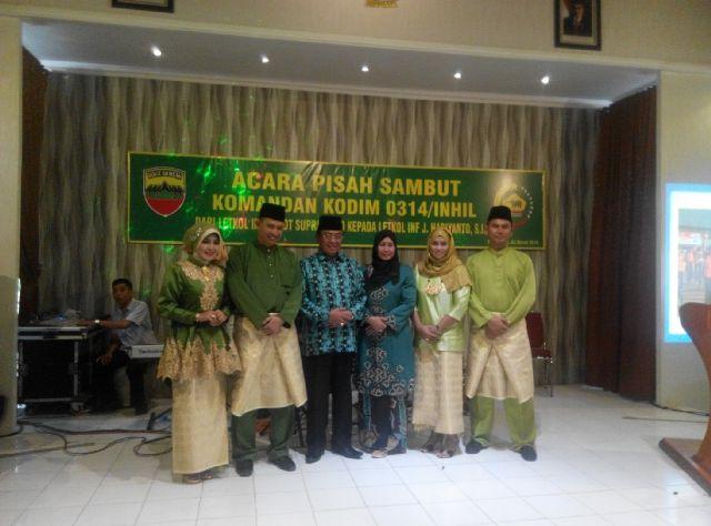 Hadiri Acara Pisah Sambut Komandan Kodim 0314, Bupati Inhil Ungkap  Kenangannya