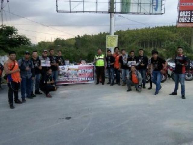 Riau CBR Club Galang Dana Pidjay