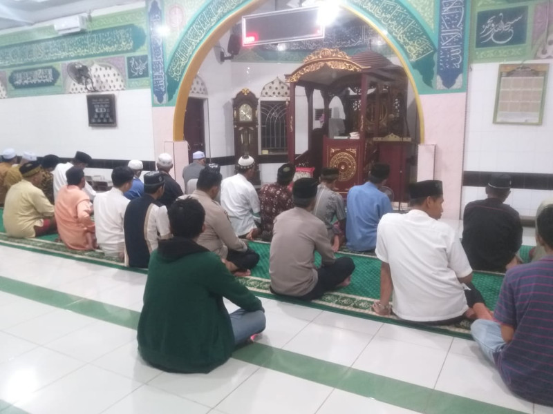 Personil Polsek Tempuling Dekati Tokoh Agama