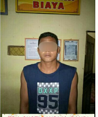 Curi HP, Warga Inhil Ini Ditangkap Polisi Saat Sedang Berada di Warung