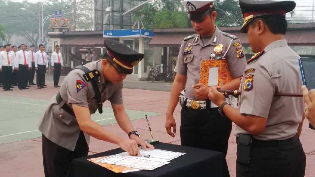 Kapolres Inhil Sertijab 2 Jajarannya