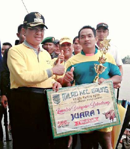 Pemkab Inhil Sudah Tetapkan Perlombaan Sampan Selodang Jadi Wisata Tahunan