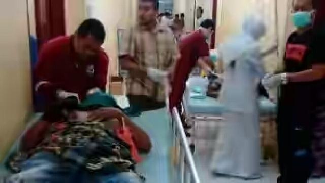 Puluhan Korban Gempa Pijay ?Dirawat di RSUD? Sigli