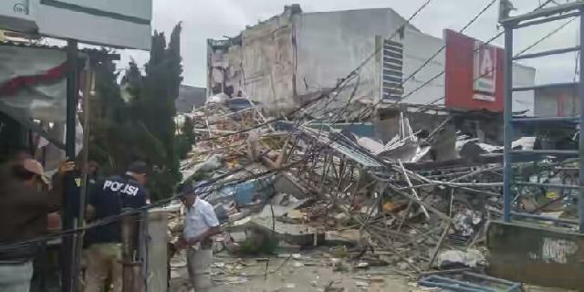 Polisi Belum Bisa Masuk ke Lokasi Ledakan karena Bau Gas Masih Menyengat