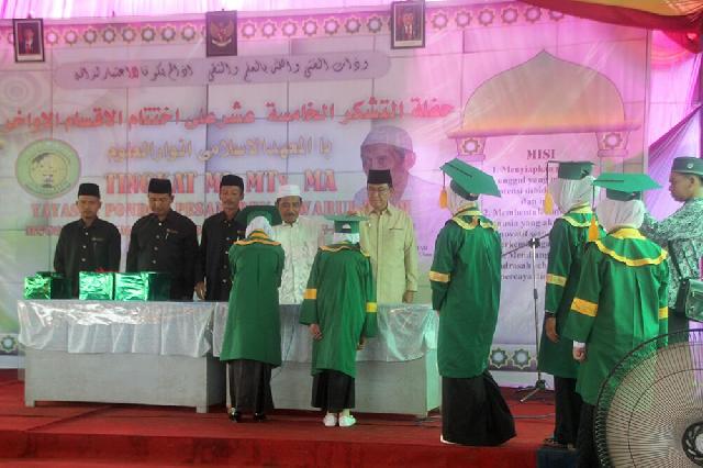 Wardan Hadiri Haflah Al-Tasyakkur YPP AU Mugomulyo