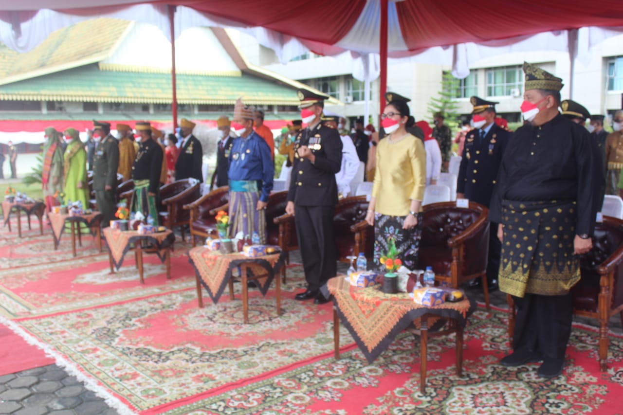 Upacara HUT RI Ke 76 Kabupaten Indragiri Hilir