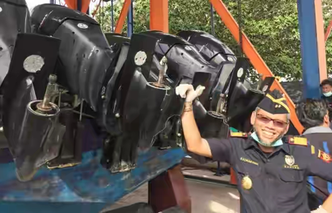 Berhasil Ditangkap, Begini Alat Transportasi Pembawa Barang Ilegal