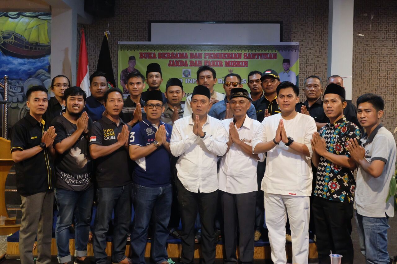 DPD IWO Inhil Bersama BAZNAS Bukber Dan Santuni 150 Fakir Dan Janda Miskin