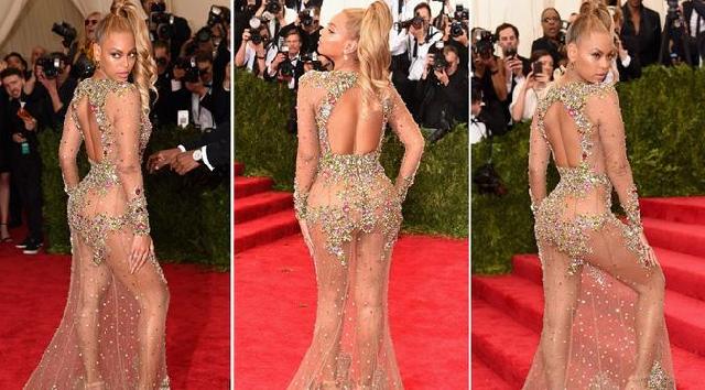 Menghadiri Met Gala, Beyonce Nyaris Telanjang