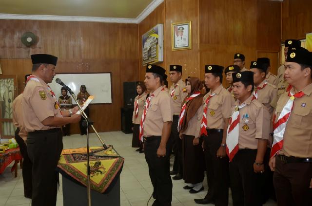 Sekda Inhil Akui Pramuka Inhil Kerap Dapat Penghargaan Ditingkat Provinsi