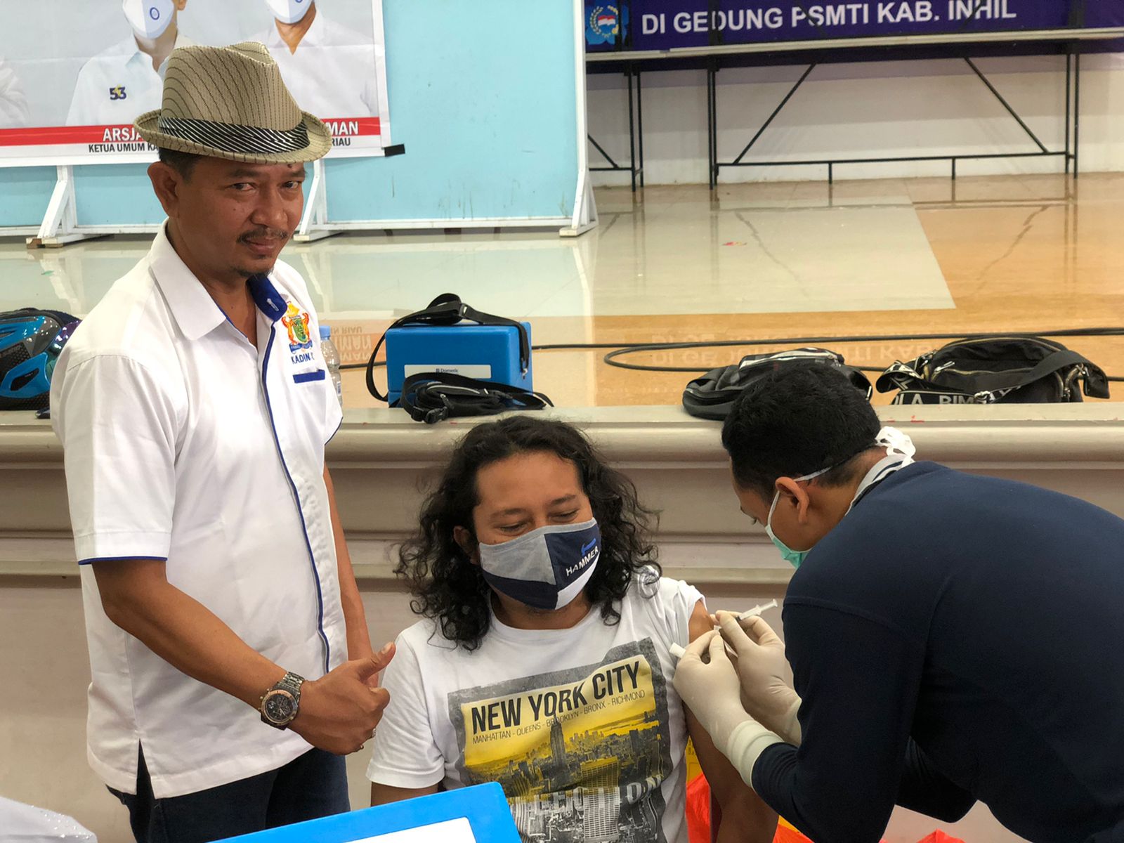 Kamar Dagang Dan Industri Indragiri Hilir Kembali Gelar Vaksinasi