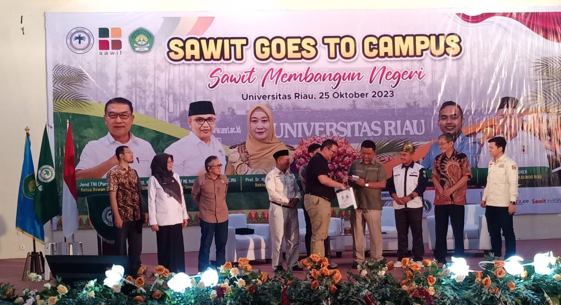 Sawit Go to Kampus Digelar di Riau, Ini Manfaatnya