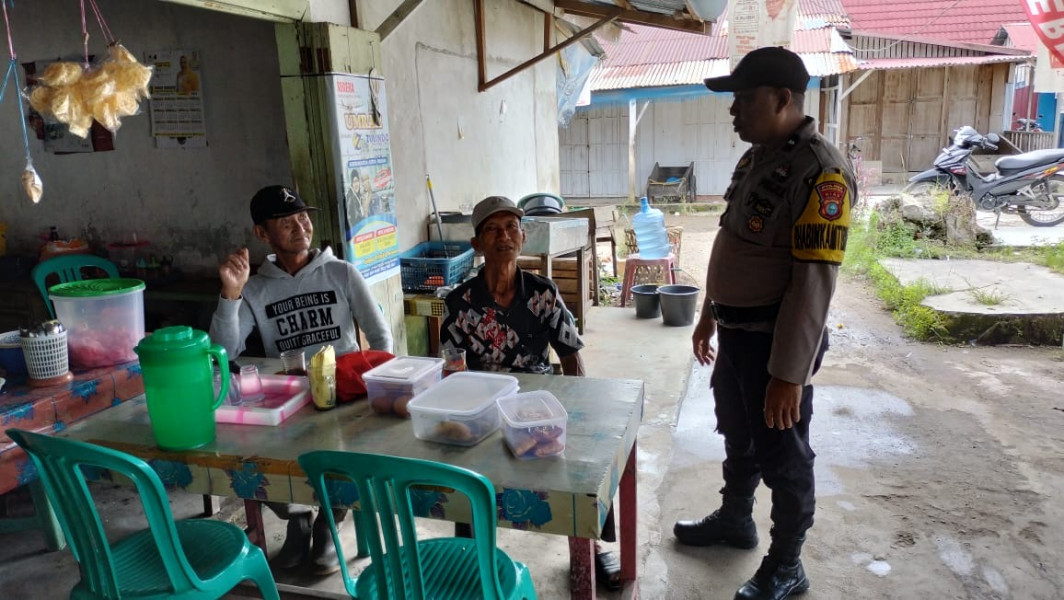 Ciptakan Pemilu Damai, Polsek Tempuling Gencar Gelar Cooling System