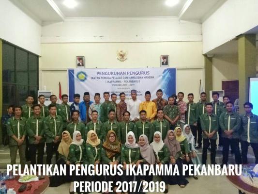 Pengukuhan IKAPPAMMA Pekanbaru periode  2017 - 2019