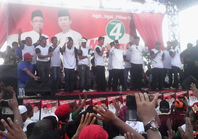 Ribuan Pendukung Dan Simpatisan Padati Kampanye Terbuka Mantap