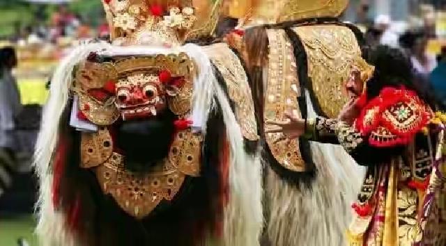 Seribu Barong Menari di Kediri Sore Ini