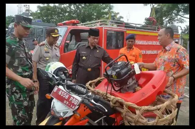 Bupati Inhil Pimpin Apel Gabungan Kesiapan Penanganan Karhutla