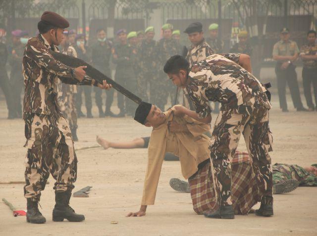 Gelaran Klausal Jendral Sudirman Warnai HUT TNI di Inhil