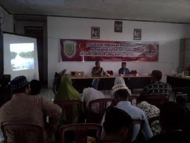 Bapedalda Sosialisasi Pengendalian Karhutla di Palika