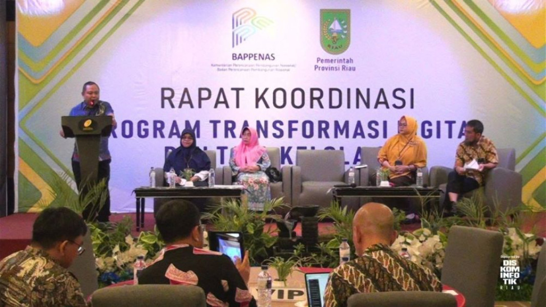 Pemprov Riau Gelar Rakor Program Transformasi Digital Tata Kelola Satu Data