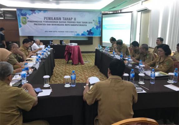 Pemkab Inhil Ekspose Kegiatan Pembangunan Di Tahun 2017-2018 Kepada Pemprov