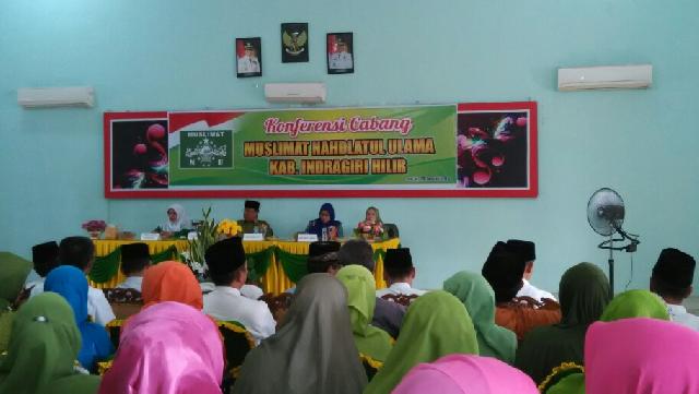 Ini Permintaan Bupati Inhil Kepada Muslimat Nahdatul Ulama