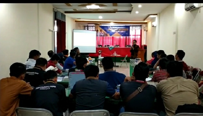 Tingkatkan Kwalitas, IWO Inhil Ikut Pelatihan Kompetensi Wartawan