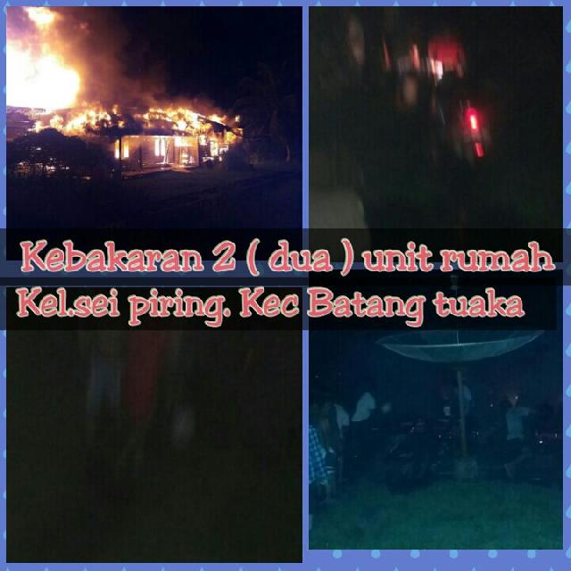 Kebakaran Rumah Kembali Terjadi di Inhil