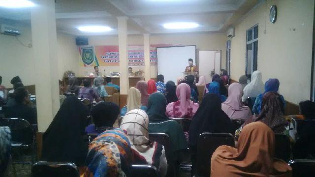 Disdik Inhil Gelar Sosialisasi Untuk LKP, PKBM dan PAUD