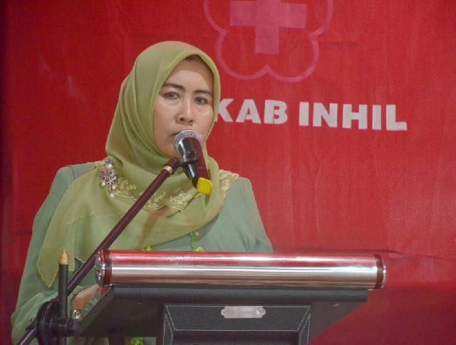 Bupati Pinta Palang Merah Indonesia Cabang Inhil Gencarkan Sosialisasi 