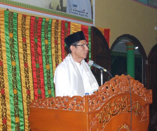 Pj Bupati Inhu Hadiri Peringatan Tahun Baru Islam di Masjid Raya Ar Rohman