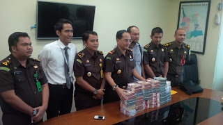 Kejari Telah Terima Pengembalian Uang Mantan Kepala Bappeda  Rohil Wan Amir Firdaus